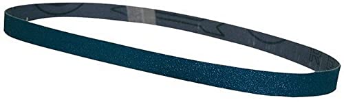 Makita A-34447 3/8-Inch x 21-Inch Abrasive Sanding Belt 40 Grit - 10 Pack