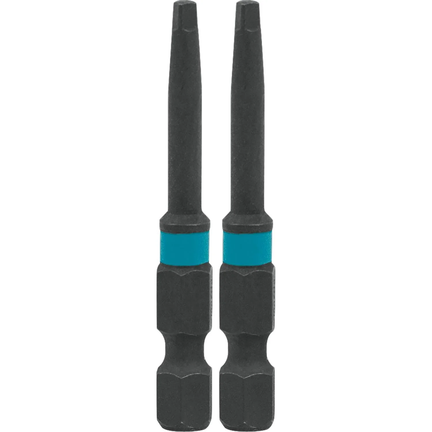 Makita Impact X #1 Square Recess 2″ Power Bit (2-Pack)