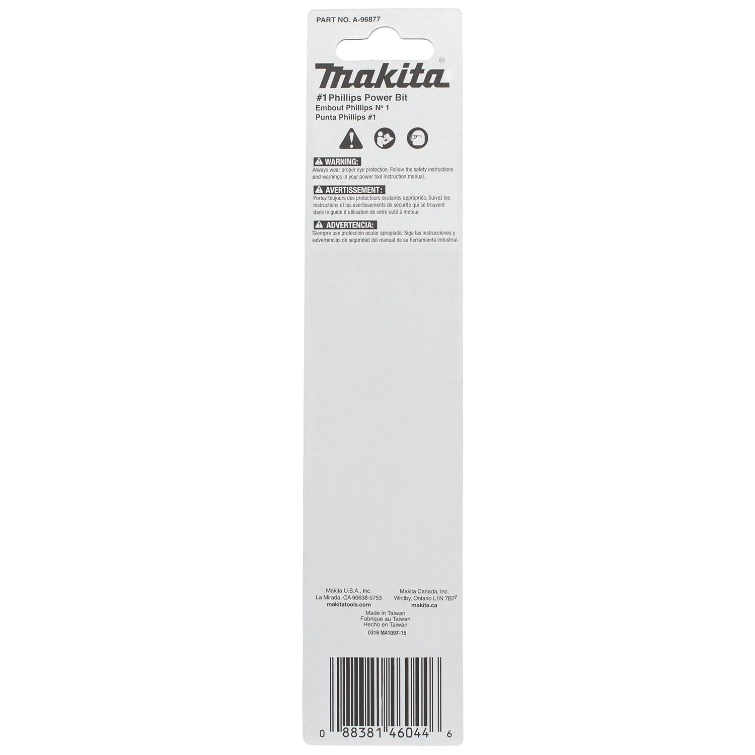 Makita Impact X #1 Phillips 6″ Power Bit - Image 3