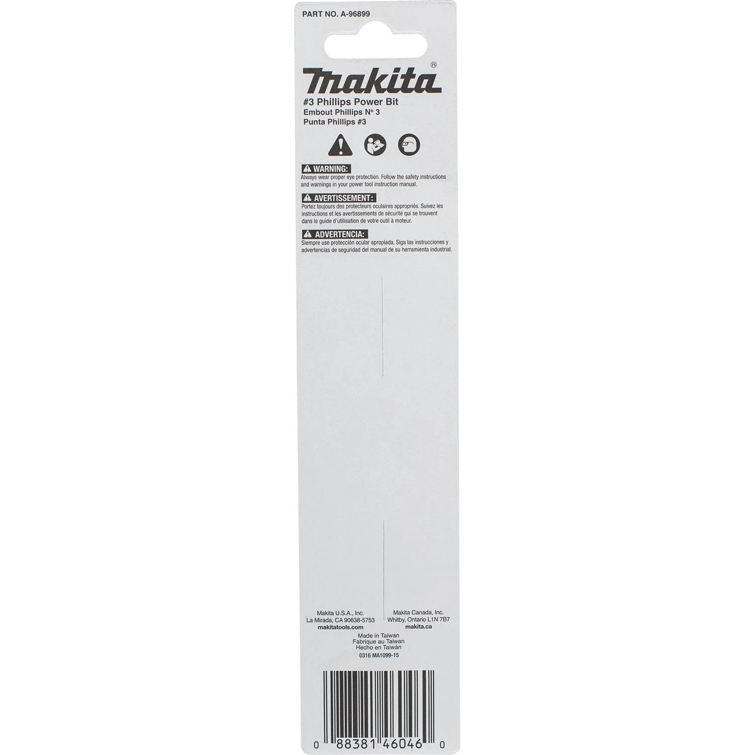Makita Impact X #3 Phillips 6″ Power Bit - Image 3