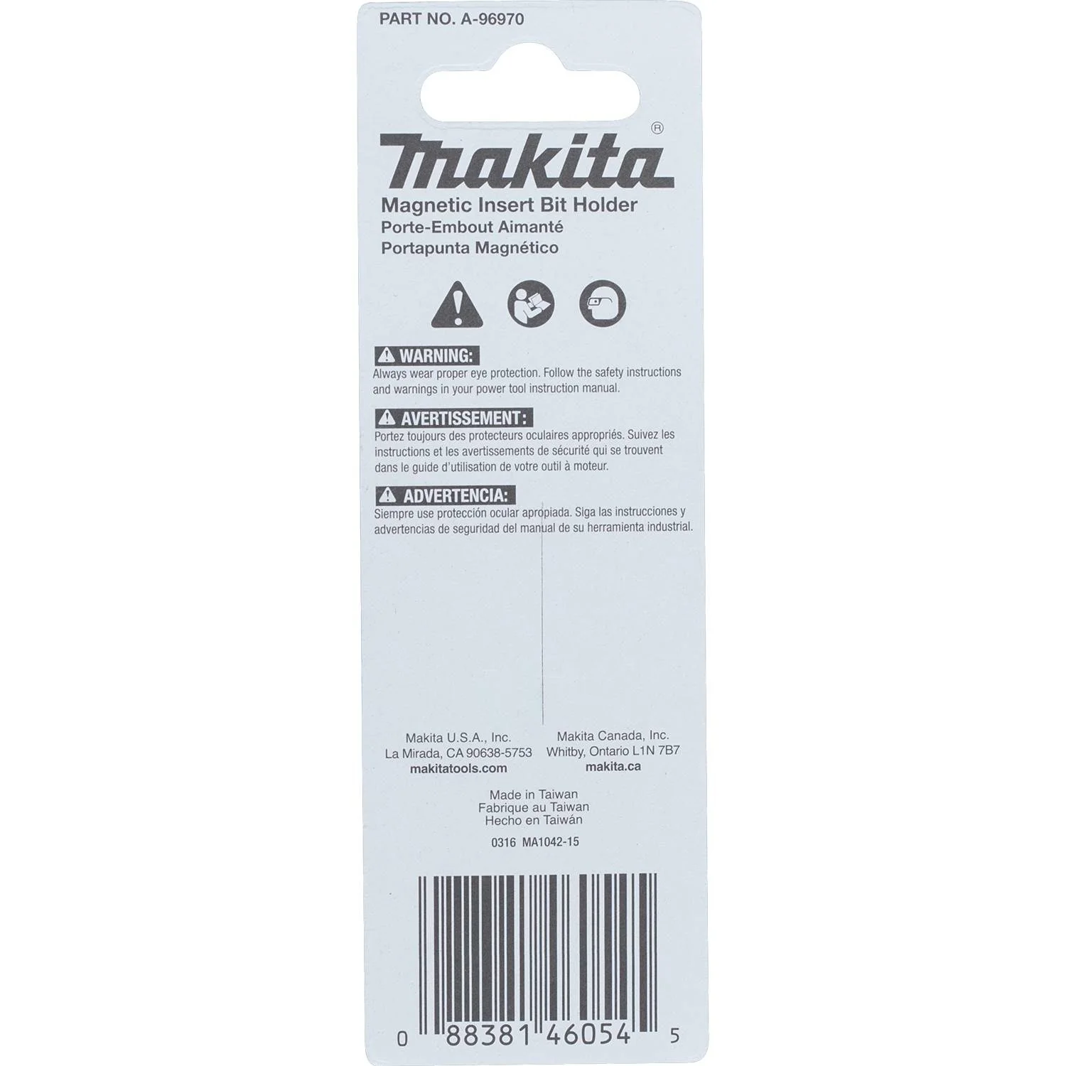 Makita A-96970 Impact X 2-3/8″ One Piece Magnetic Insert Bit Holder - Image 3