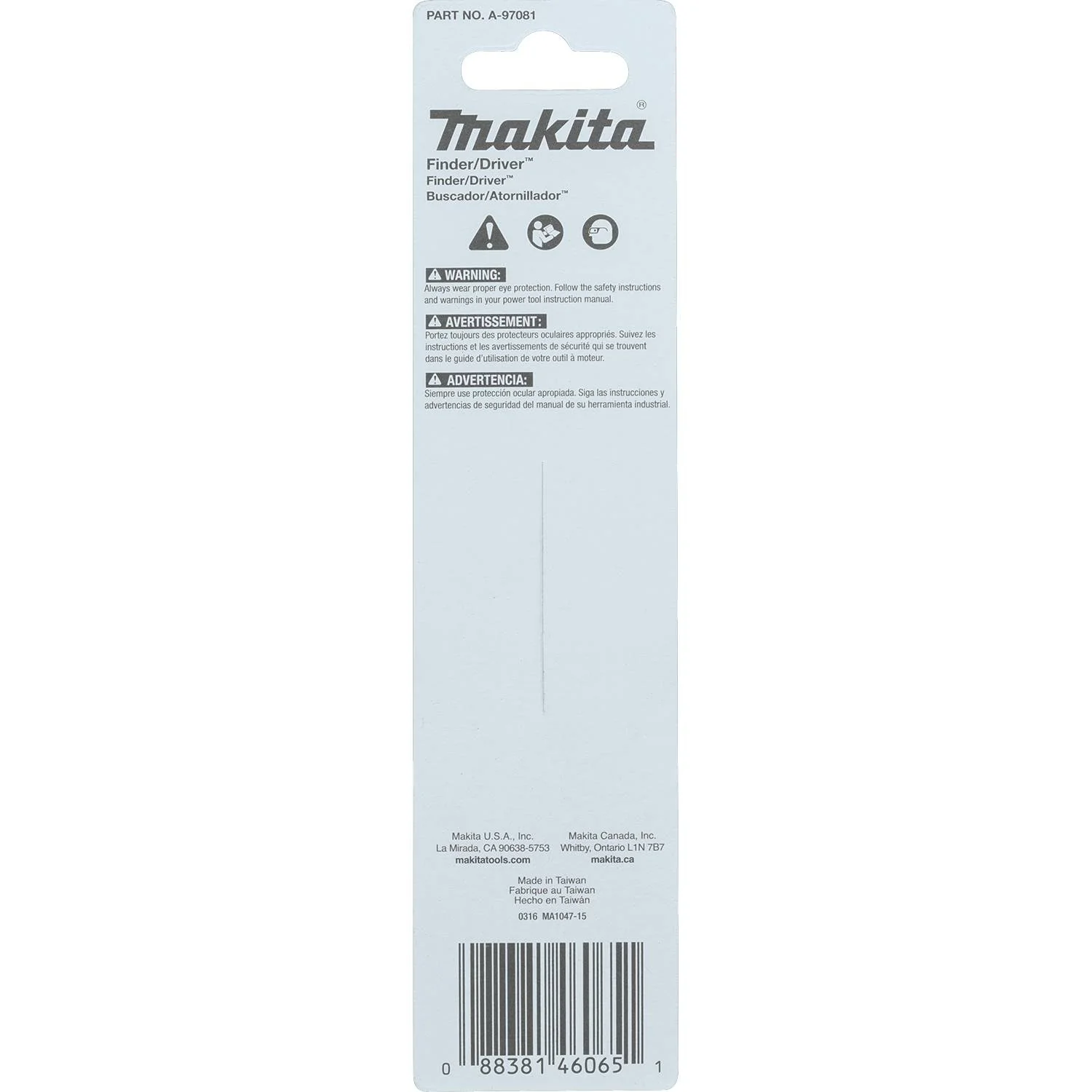 Makita A-97081 Impact X 4-3/4″ Finder/Driver - Image 3