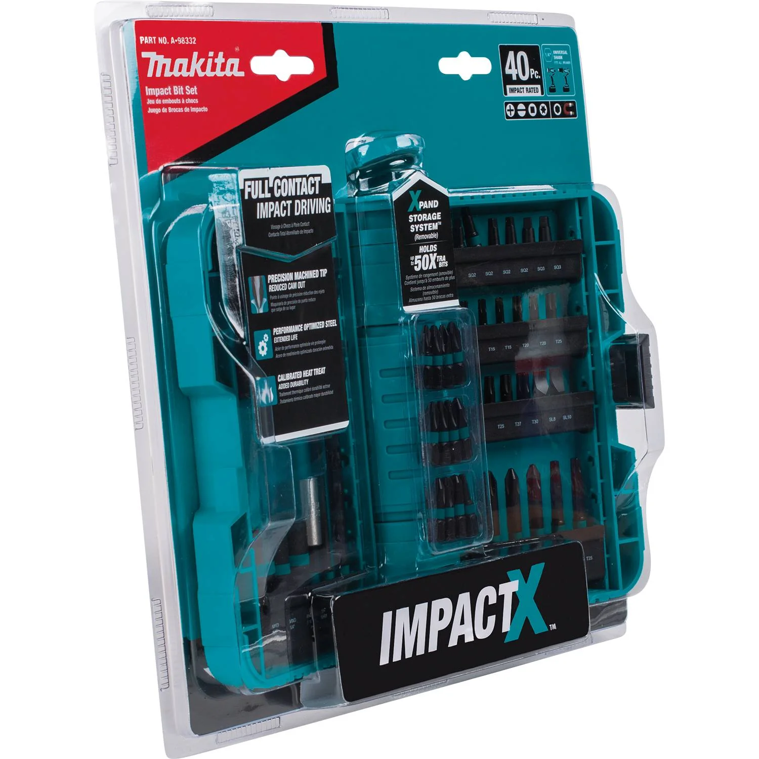 Makita A-98332 40 pc. Impact X Driver Bit Set - Image 5