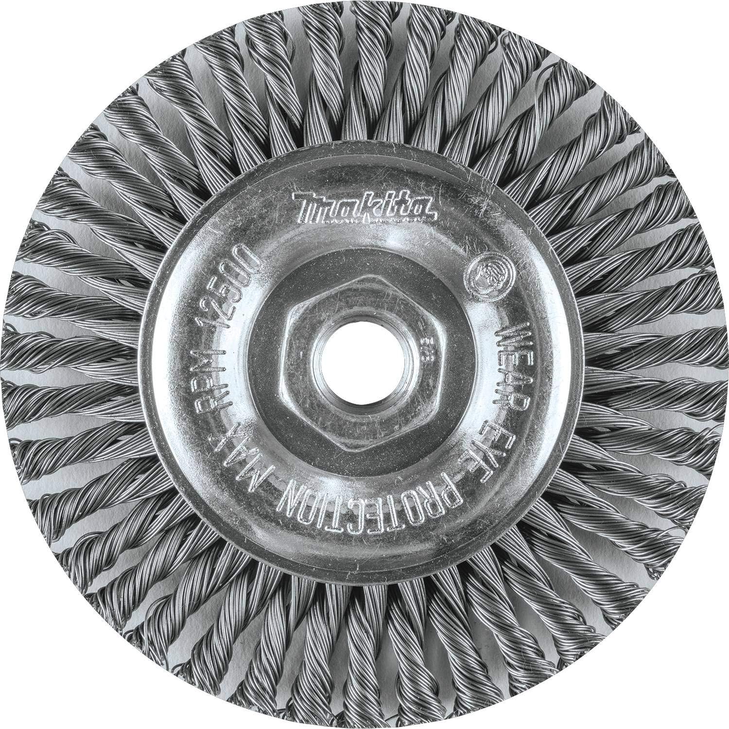 Makita A-98522 5" Stringer Bead Twist Wire Wheel, 5/8"-11 - Image 2