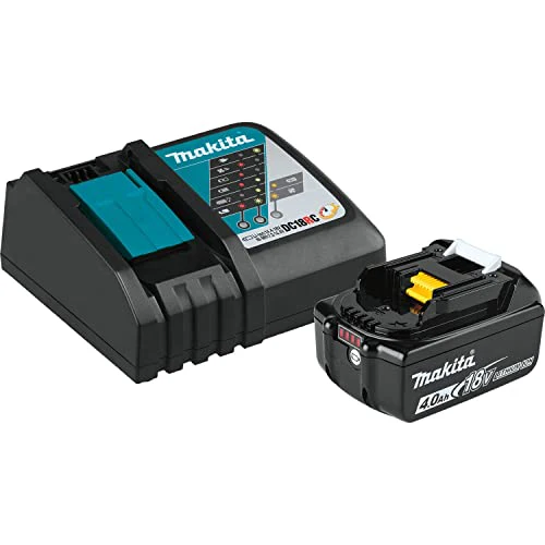 Makita ADBL1840BDC1 18V LXT Outdoor Adventure Lithium-Ion Battery and Charger Starter Pack (4.0Ah)