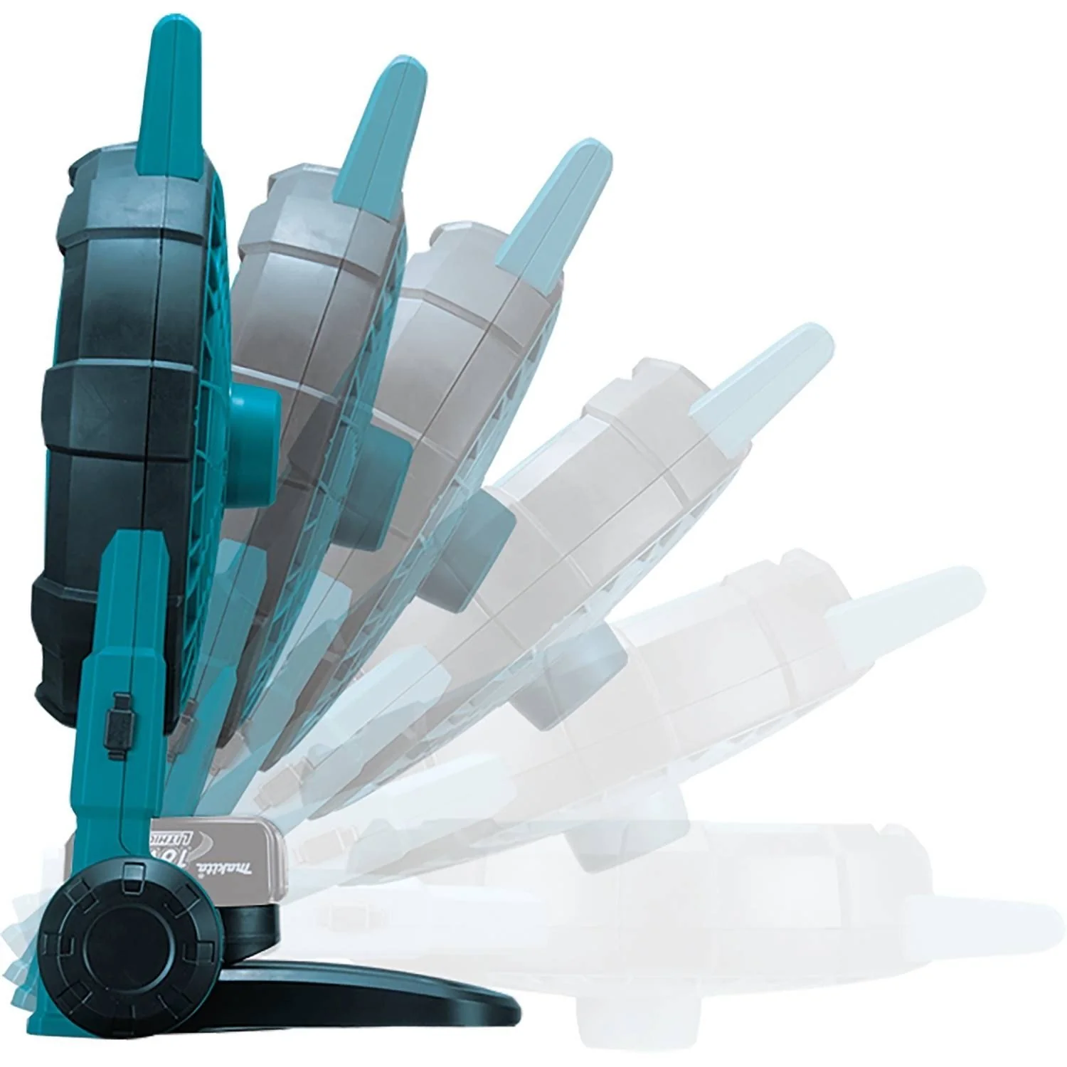Makita DCF201Z 18V LXT Lithium-Ion Cordless Job Site Fan (Bare Tool) - Image 3