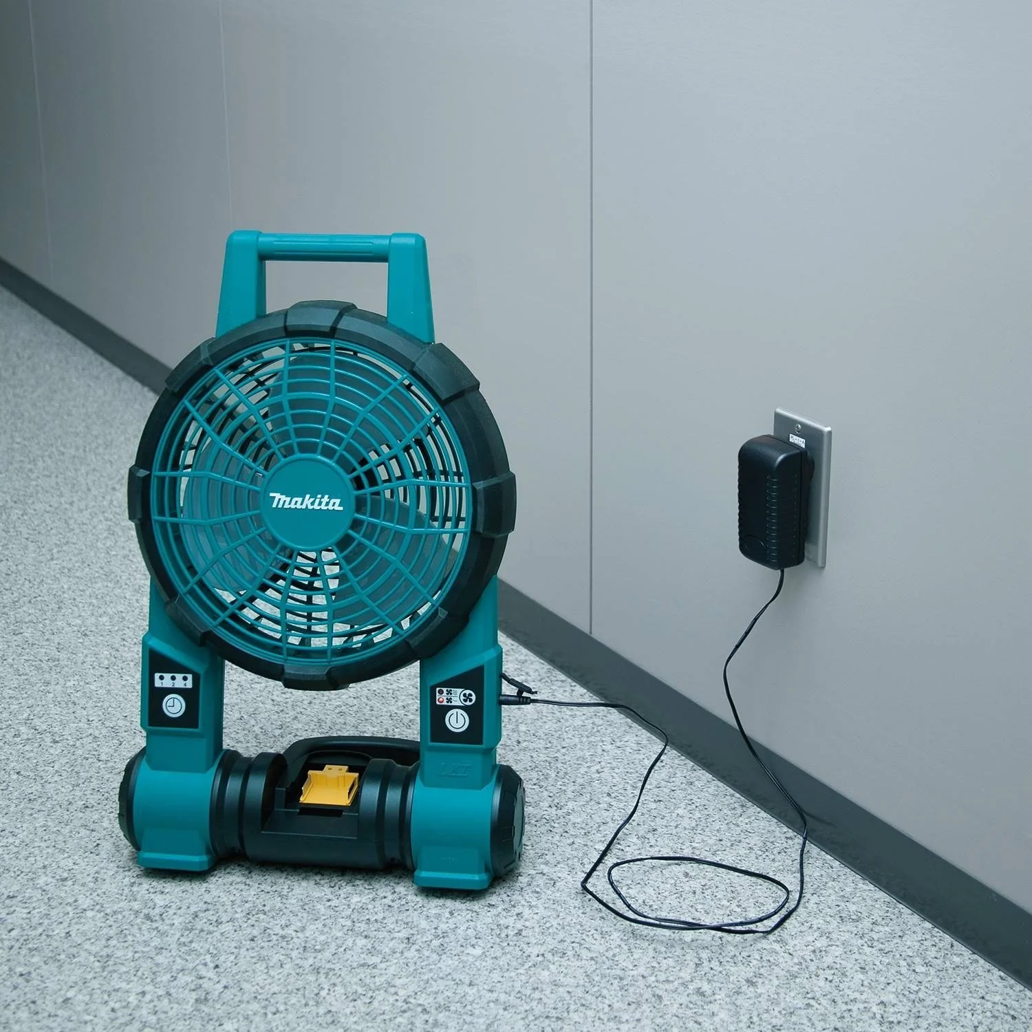 Makita DCF201Z 18V LXT Lithium-Ion Cordless Job Site Fan (Bare Tool) - Image 9