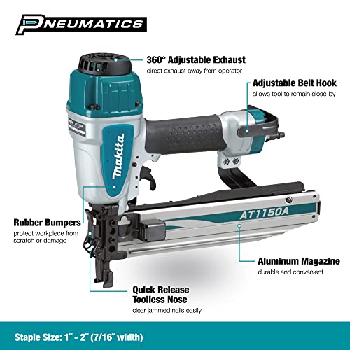 Makita 7/16 In. Medium Crown Stapler - Image 7