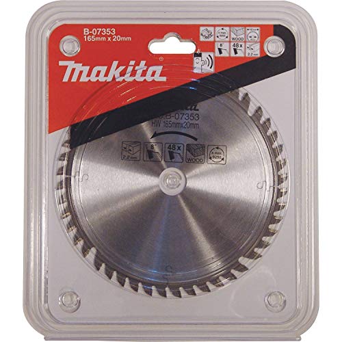 Makita B-07353 165mm X 20mm Carbide Tipped Blade - Image 2