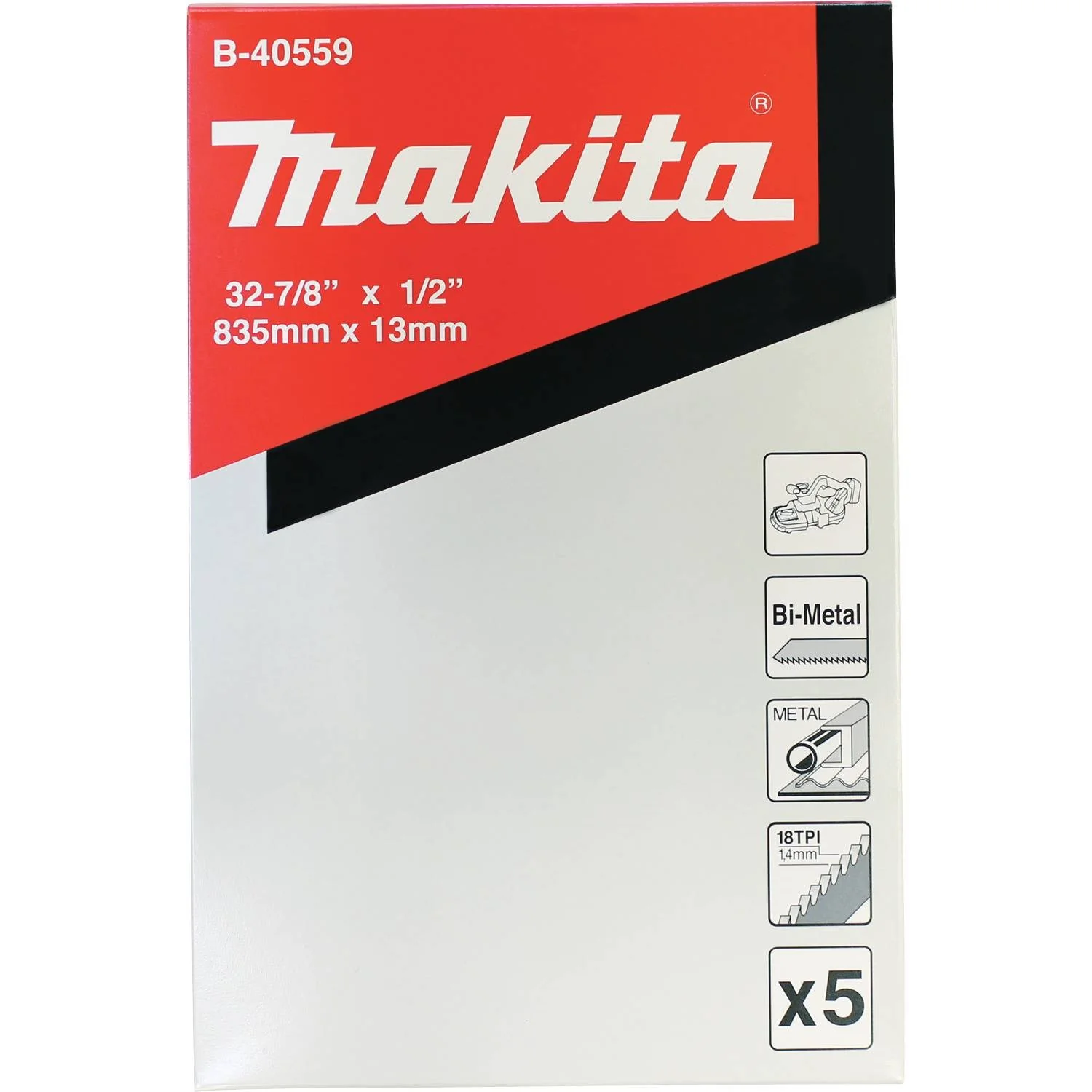 Makita Compact Band Saw Blade 18 TPI - Image 2