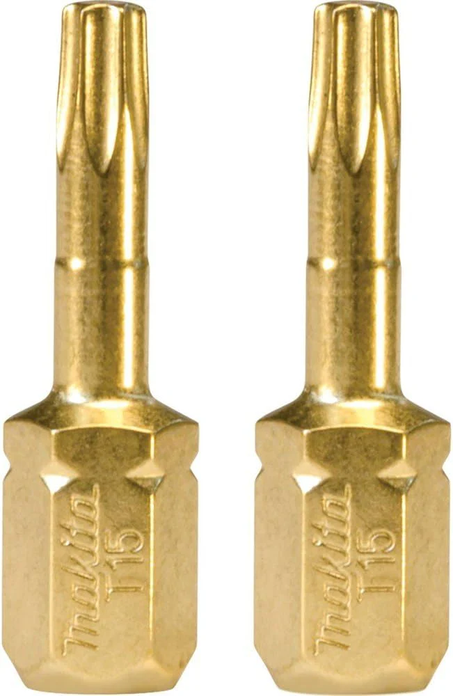 Makita B-44650 Impact GOLD #15 Torx Insert Bit, 2/pk 2 T15 - Image 4