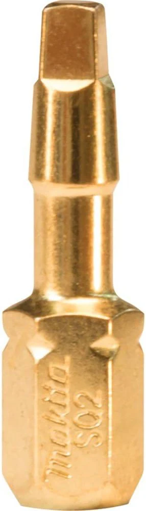 Makita B-44719 Impact Gold #2 Square Insert Bit, 2/Pk 2 SQ2 - Image 2