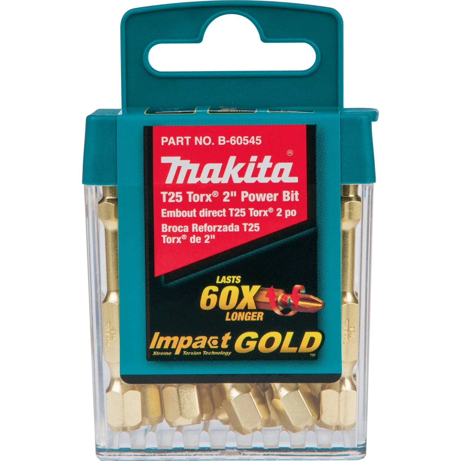 Impact GOLD T25 Torx 2″ Power Bit, 15/pk - Image 2