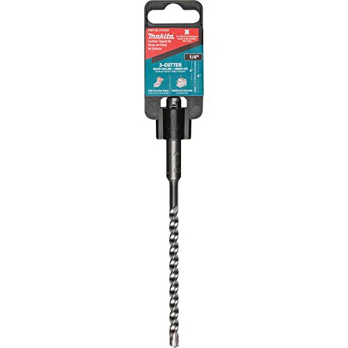Makita 1/4" x 6" SDS-Plus Bit, 3-Cutter - Image 5