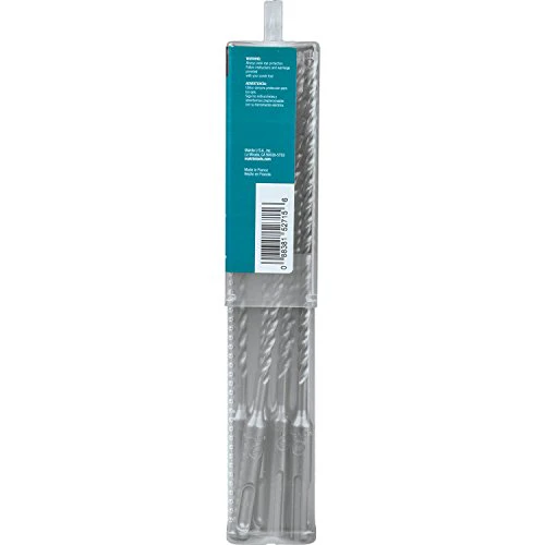 Makita B-61195 3/16" x 8" SDS-Plus Bit, 3-Cutter, 10/Pk - Image 6