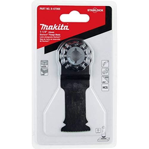 Makita 1-1/4in Starlock Plunge Blade 18TPI - Image 2