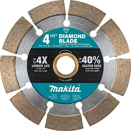 Makita 4-1/2" Diamond Blade, Segmented, General Purpose