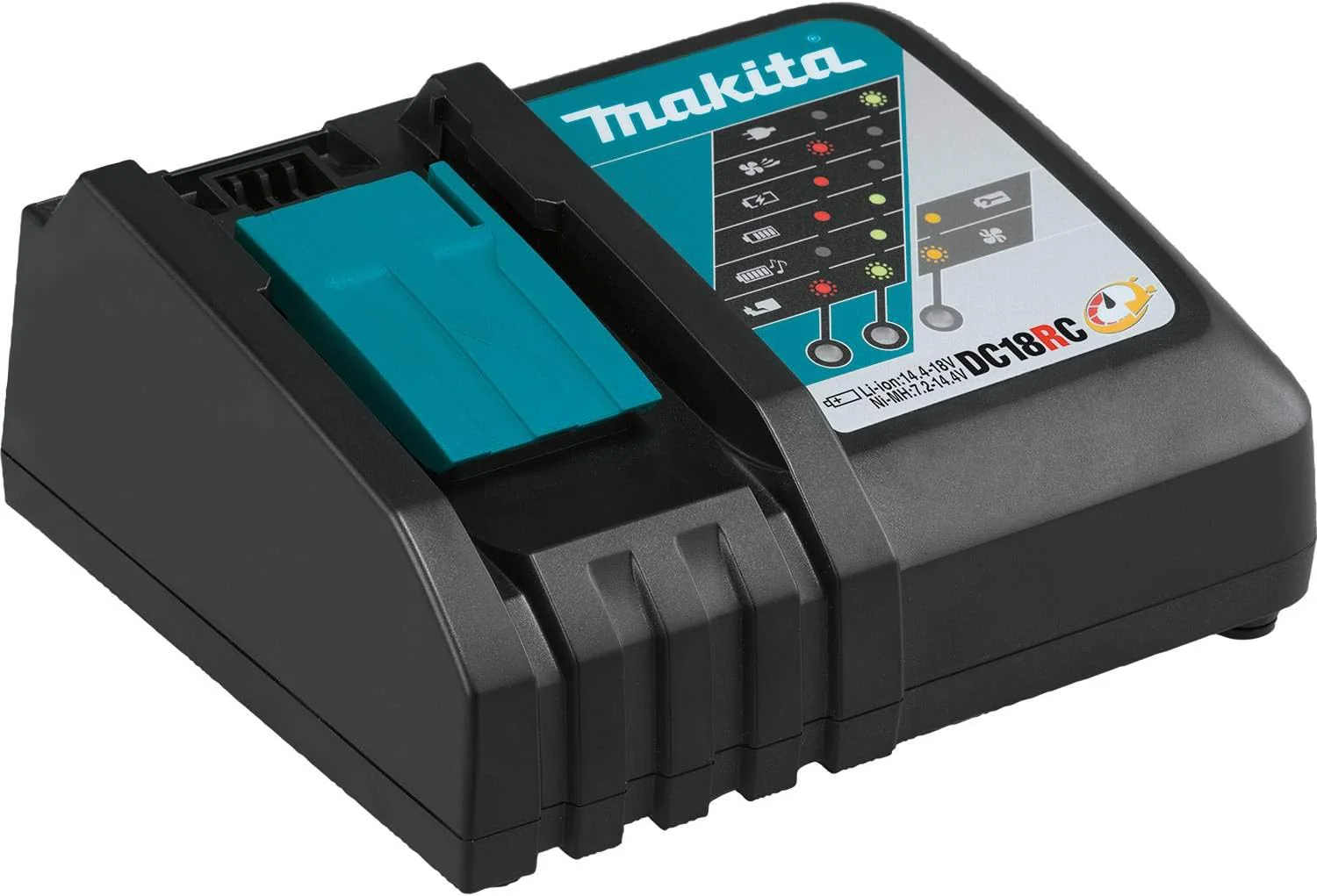 Makita BL1840BDC2X 18V LXT Lithium-Ion Battery and Rapid Optimum Charger Starter Pack (4.0Ah) - Image 3