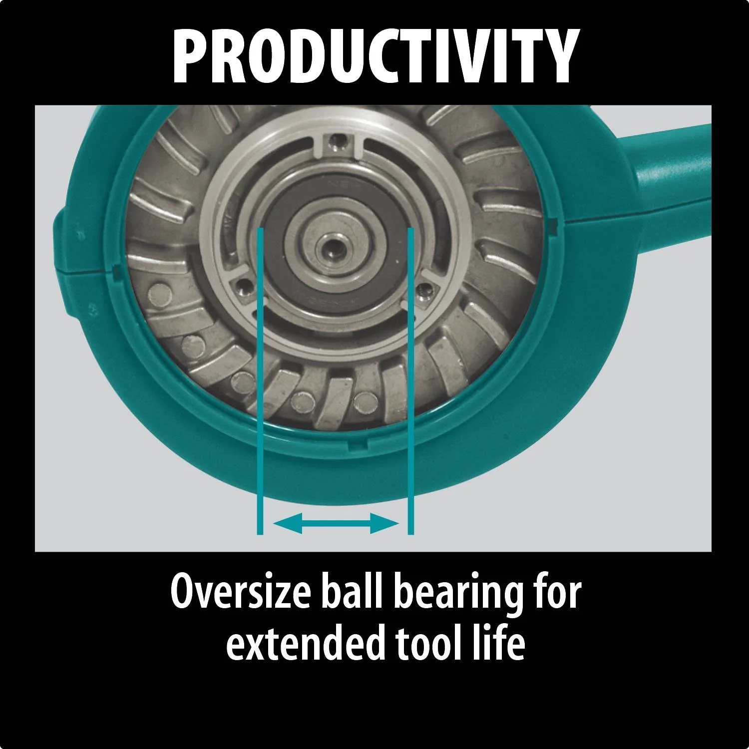 Makita 5" Random Orbit Sander, 3 AMP, 12,000 OPM - Image 2