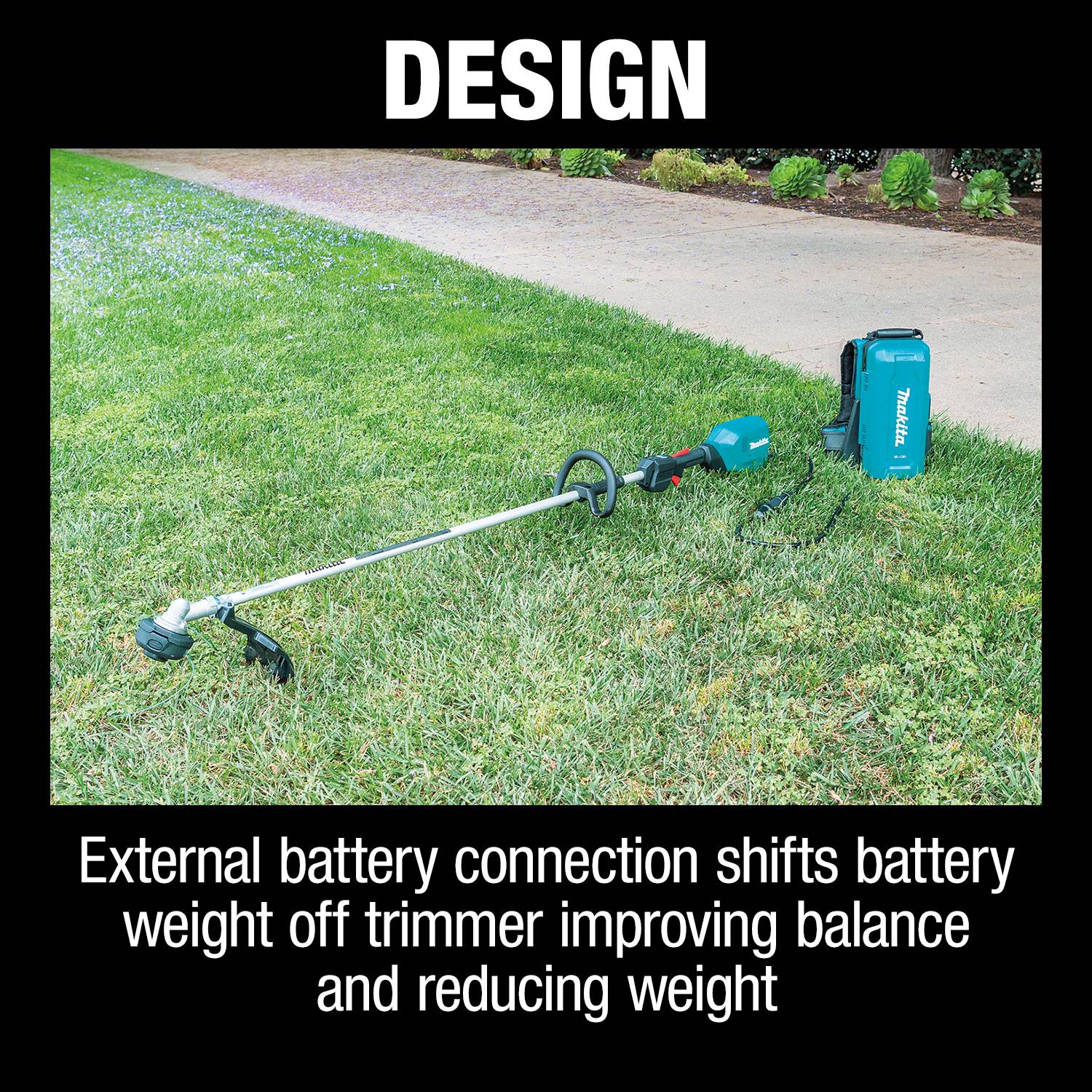 Makita CRU03Z - 36V ConnectX Brushless String Trimmer (Bare Tool) - Image 5