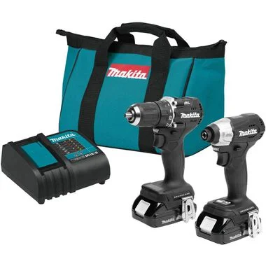 Makita 18V LXT (CX203SYB) Lithium-Ion Sub-Compact Brushless Cordless 2-Pc. Combo Kit (1.5Ah)