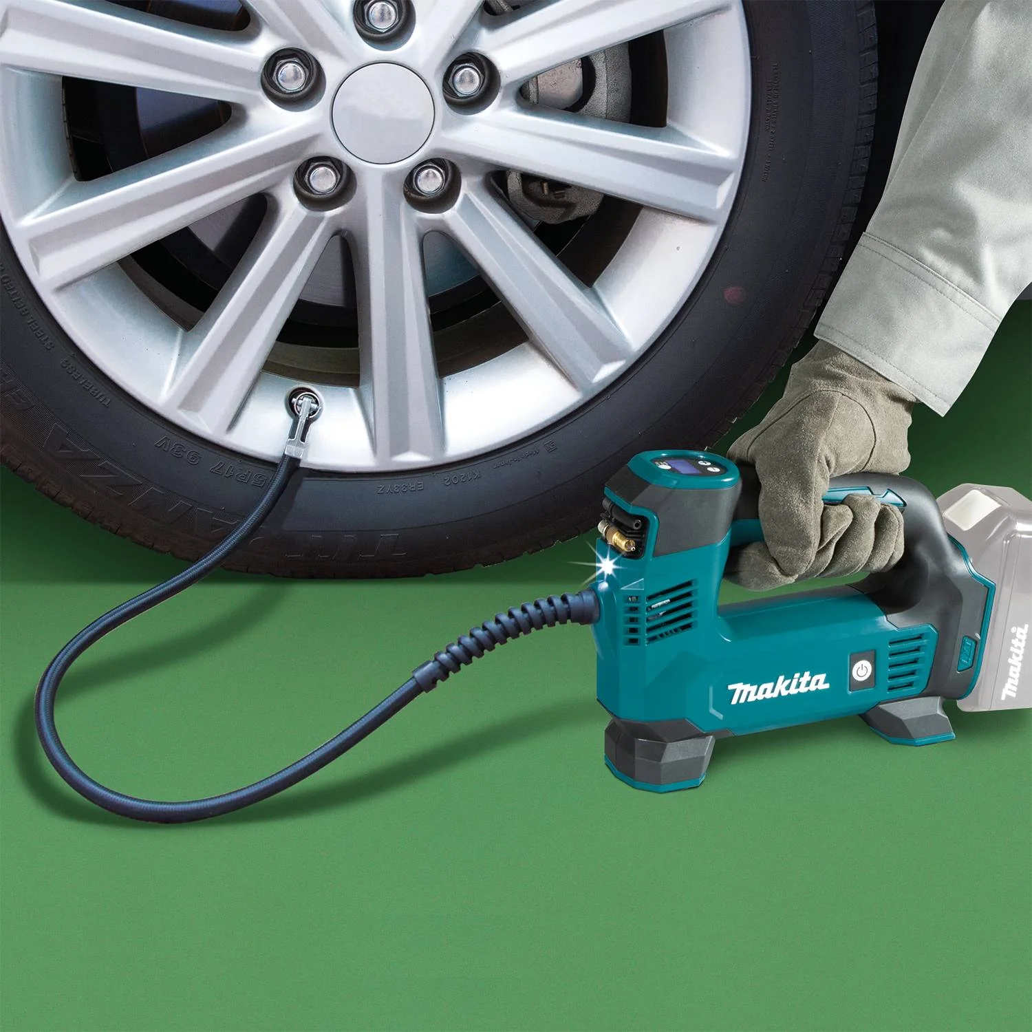 Makita (DMP180ZX) 18V LXT Lithium-Ion Cordless Inflator (Bare Tool) - Image 2