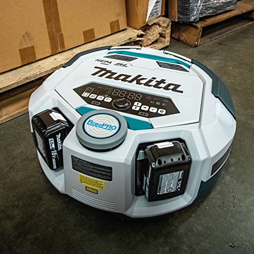 Makita DRC300PT 18V X2 LXT Brushless Cordless Smart Robotic HEPA Filter Vacuum Kit (5.0Ah) - Image 6