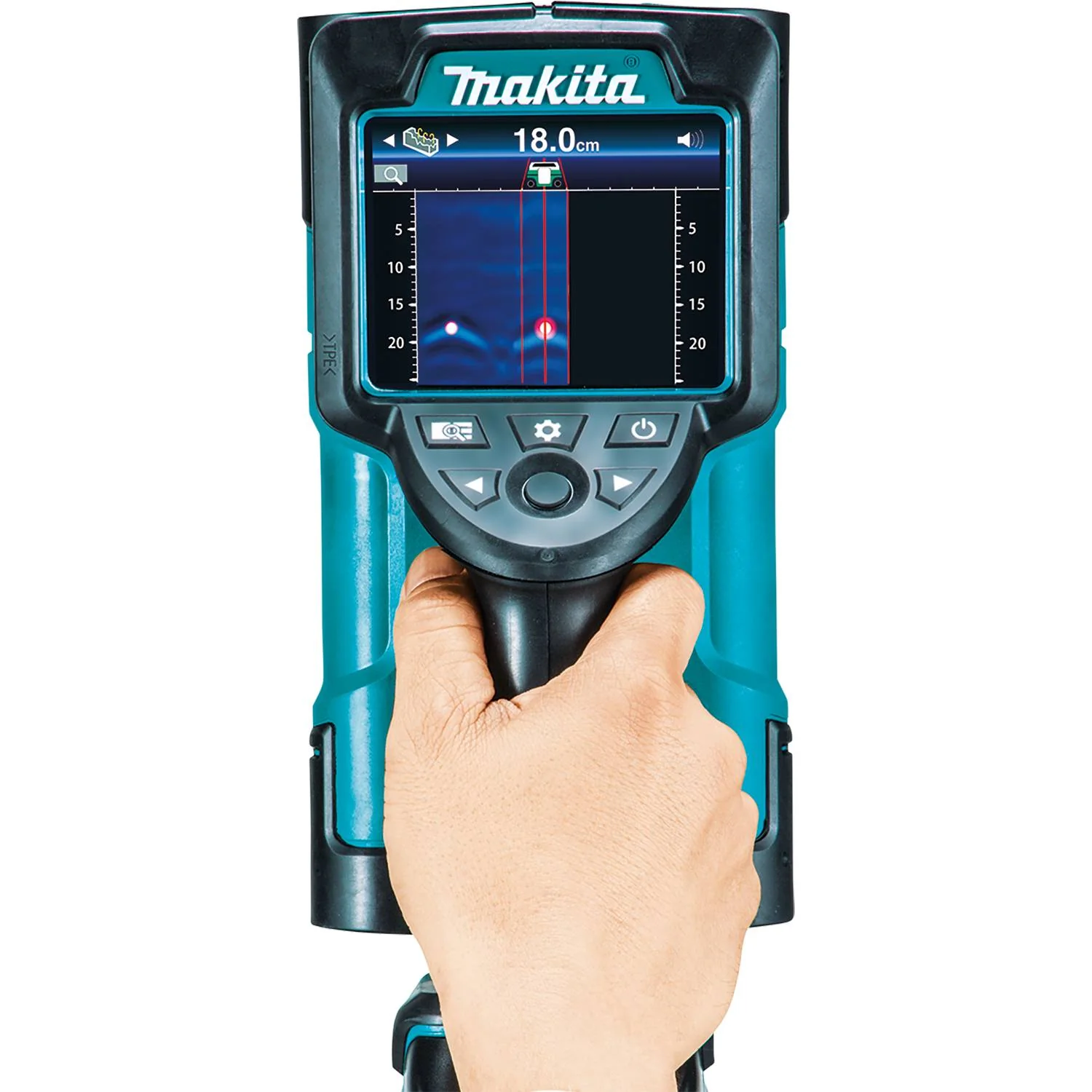 Makita DWD181R1J - 18V LXT Lithium-Ion Cordless Multi-Surface Scanner Kit, case, with one battery (2.0Ah) - Image 5