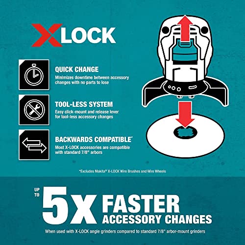 Makita X-Lock 4-1/2 inches Segmented Diamond Blade For Masonry Cutting - Image 7