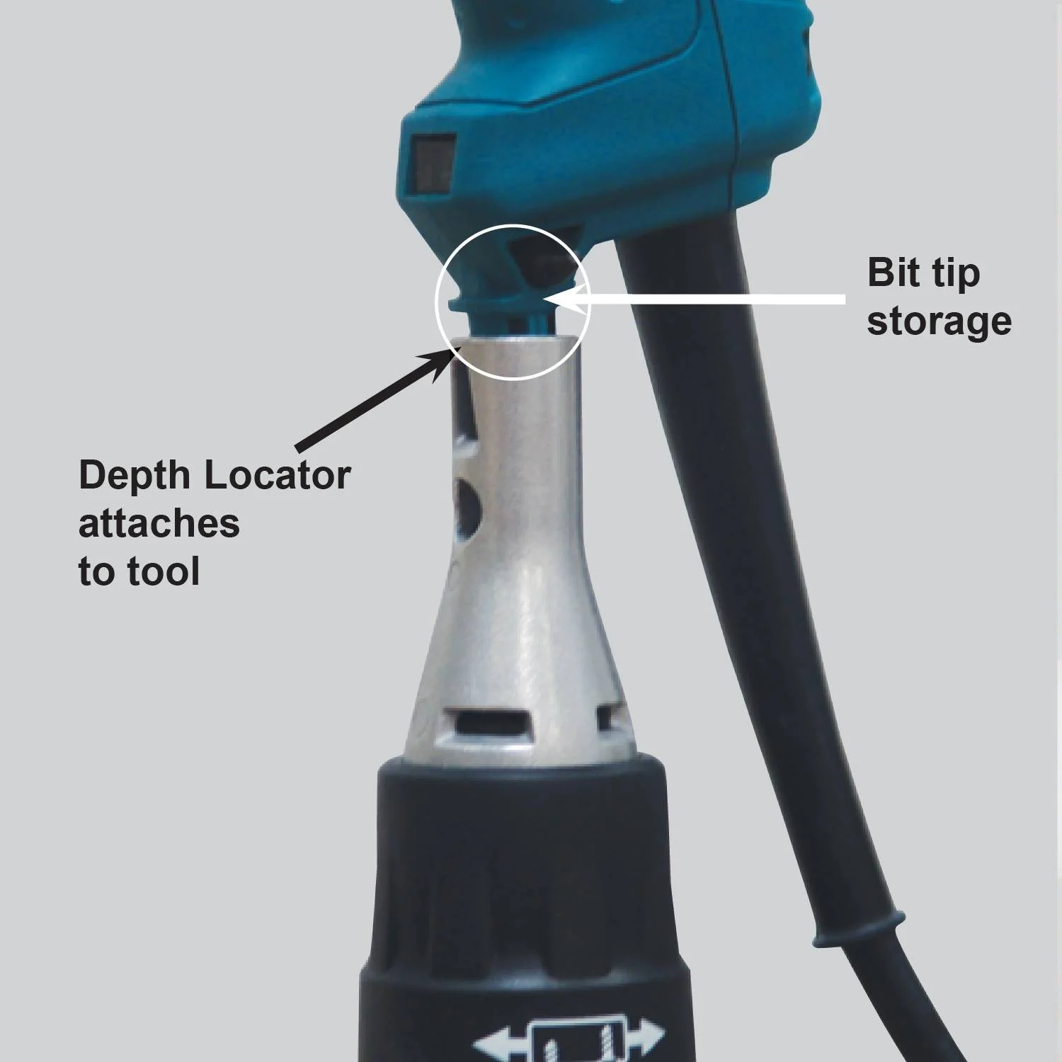 Makita FS6200 - Drywall Screwdriver, 6 AMP, 0-6,000 RPM, var. spd., reversible, L.E.D. Light - Image 2