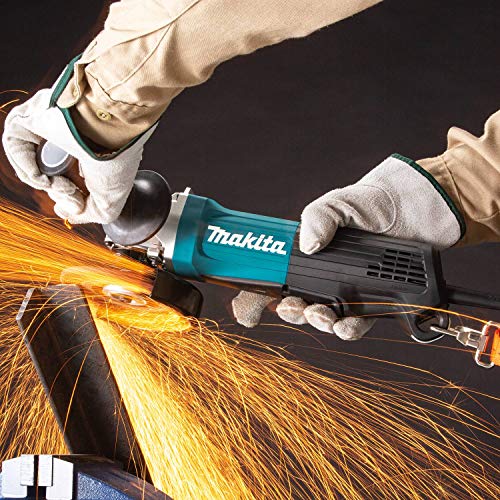 Makita GA4553R 4-1/2" Paddle Switch Angle Grinder, with Non-Removable Guard - Image 6