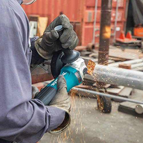 Makita 4-1/2" / 5" Paddle Switch Angle Grinder, with Non-Removable Guard - Image 8