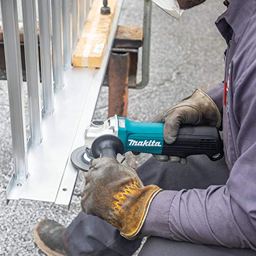 Makita 4-1/2" / 5" Paddle Switch Angle Grinder, with Non-Removable Guard - Image 9