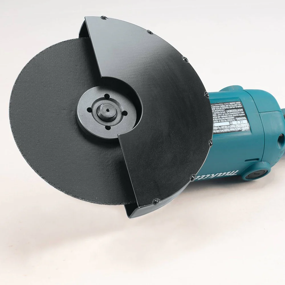 Makita GA6010ZX2 - 6" Cut-Off/Angle Grinder, 10.5 AMP, 10,000 RPM, 5/8"-11, AC/DC, no lock-off, no lock-on (includes both cutting/grinding wheels & guards) - Image 3