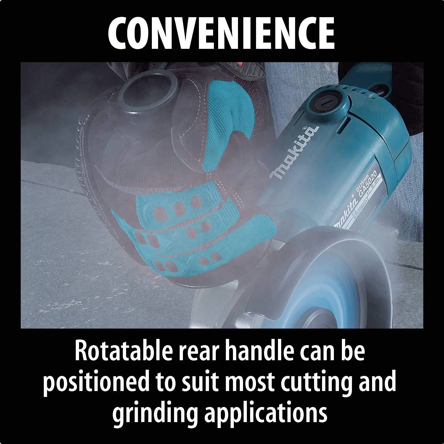 Makita GA7040S 7-Inch Angle Grinder Soft Start Technology - Image 4