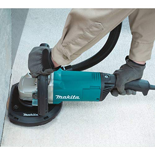 Makita 7" Concrete Surface Planer with Dust Extraction Shroud - Image 4