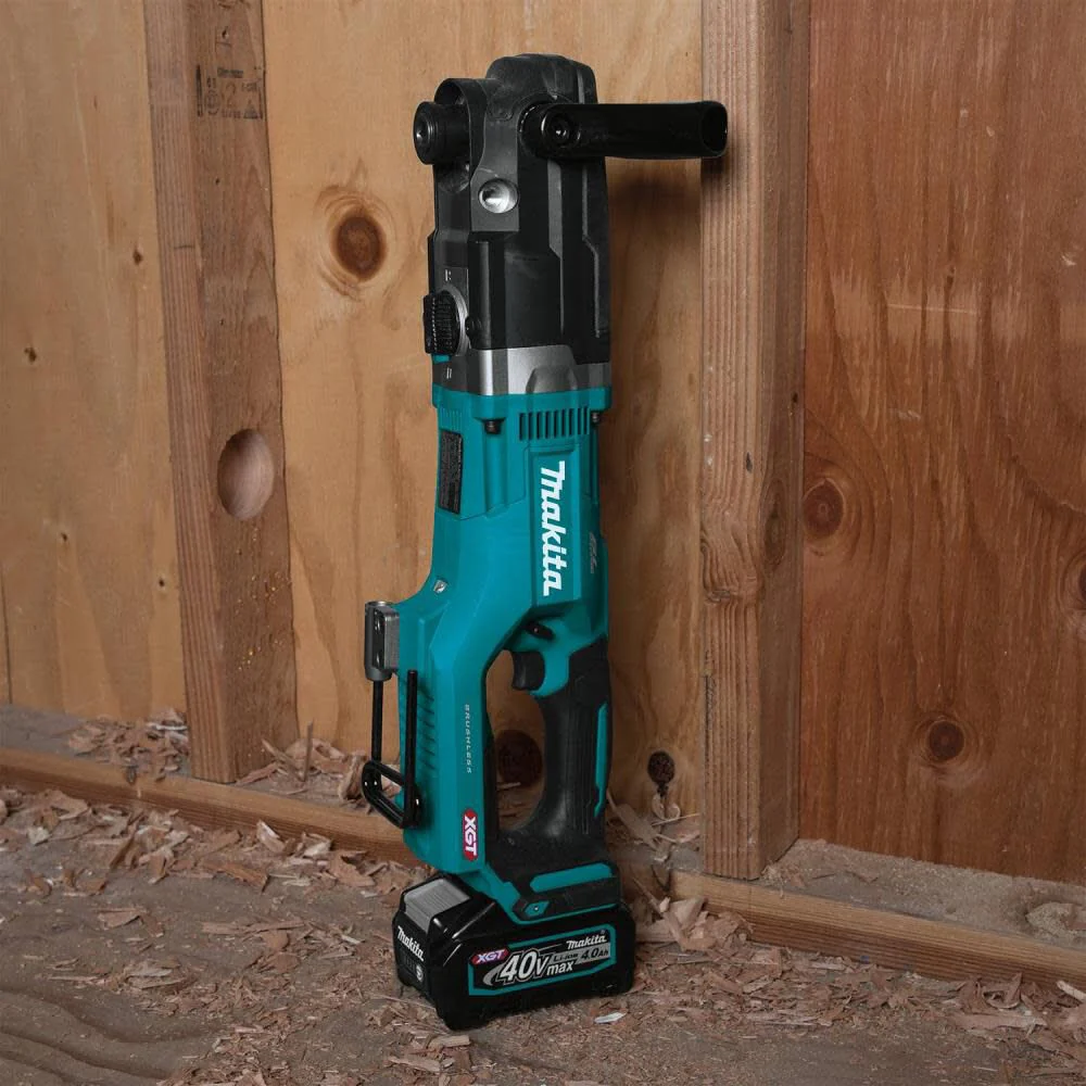 Makita (GAD02M1) 40V Max XGT Brushless Cordless 7/16" Hex Right Angle Drill Kit (4.0Ah) - Image 8