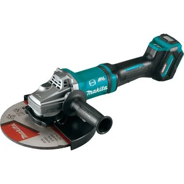 Makita GAG10Z 40 Max XGT Brushless Lithium-Ion 9 in. Cordless Paddle Switch Angle Grinder with Electric Brake and AWS (Bare Tool)