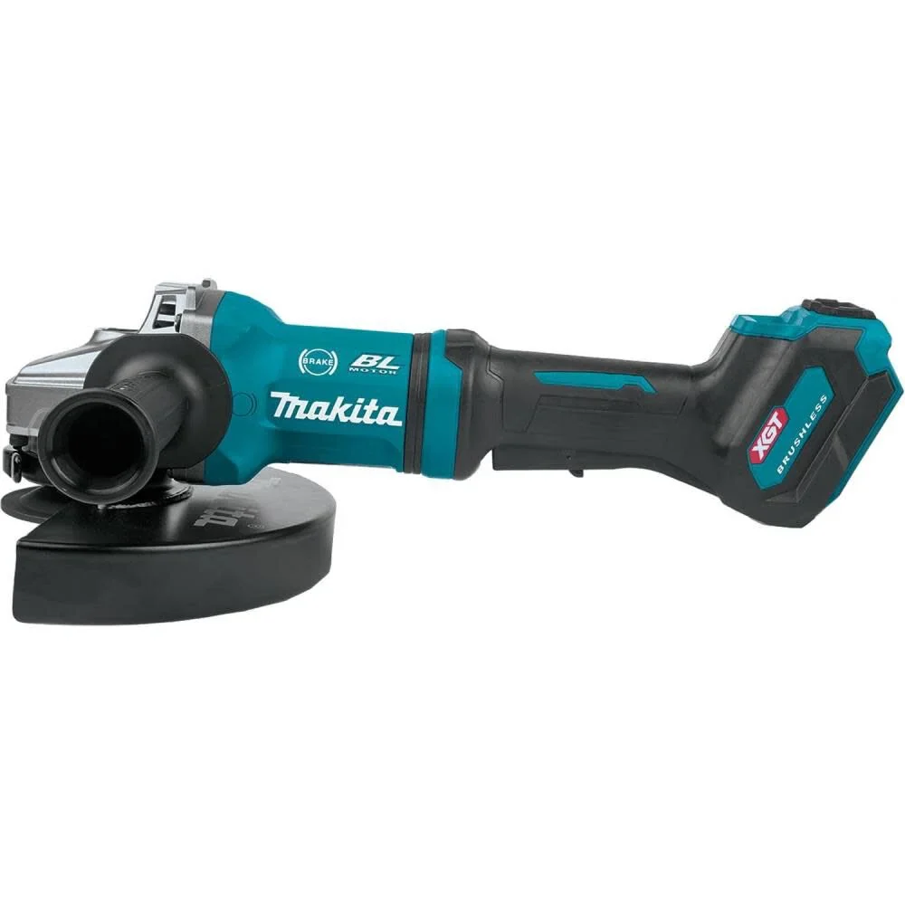 Makita GAG10Z 40 Max XGT Brushless Lithium-Ion 9 in. Cordless Paddle Switch Angle Grinder with Electric Brake and AWS (Bare Tool) - Image 4