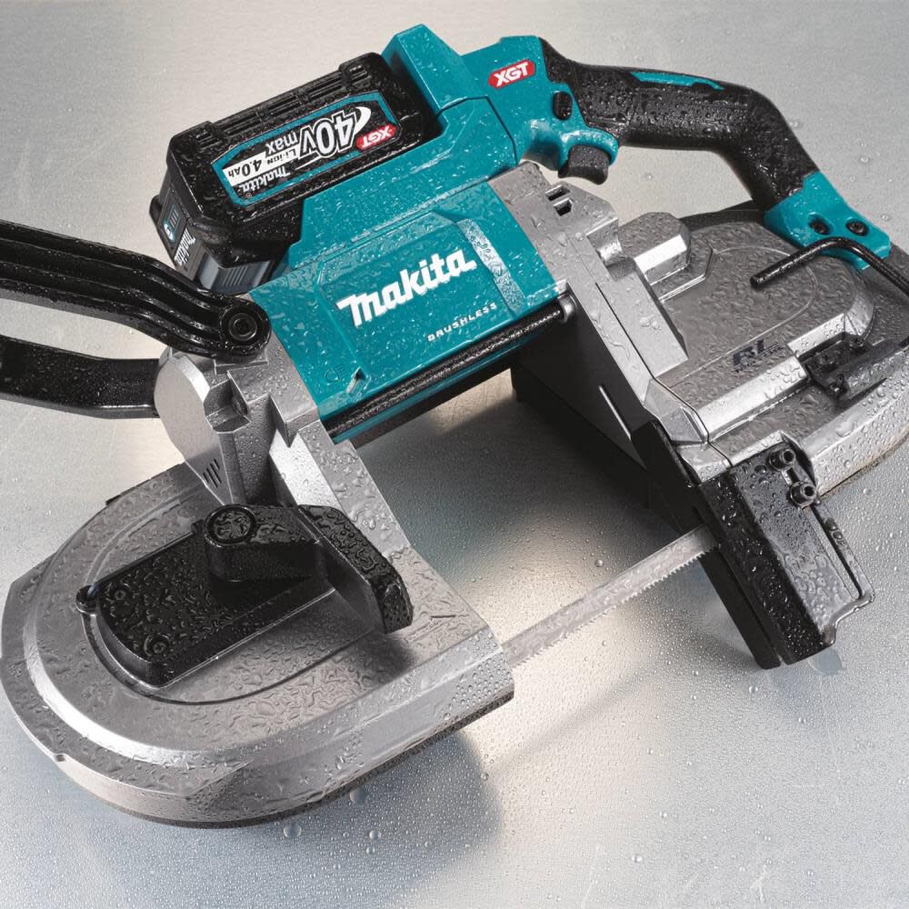 Makita GBP01M1 40V Max XGT Brushless Cordless Deep Cut Portable Band Saw Combo Kit (4.0Ah) - Image 12