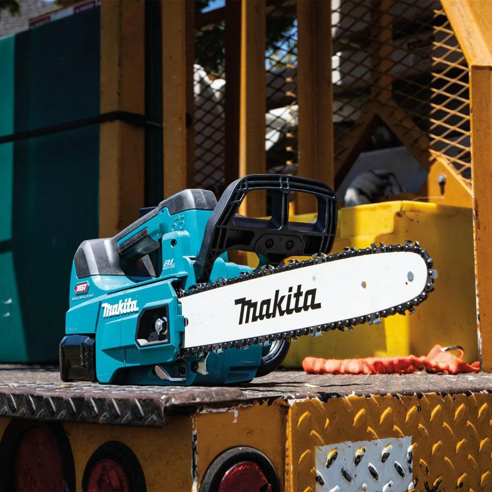 Makita GCU02M1 40V Max XGT Brushless Cordless 14 In. Top Handle Chain Saw Kit - Image 8