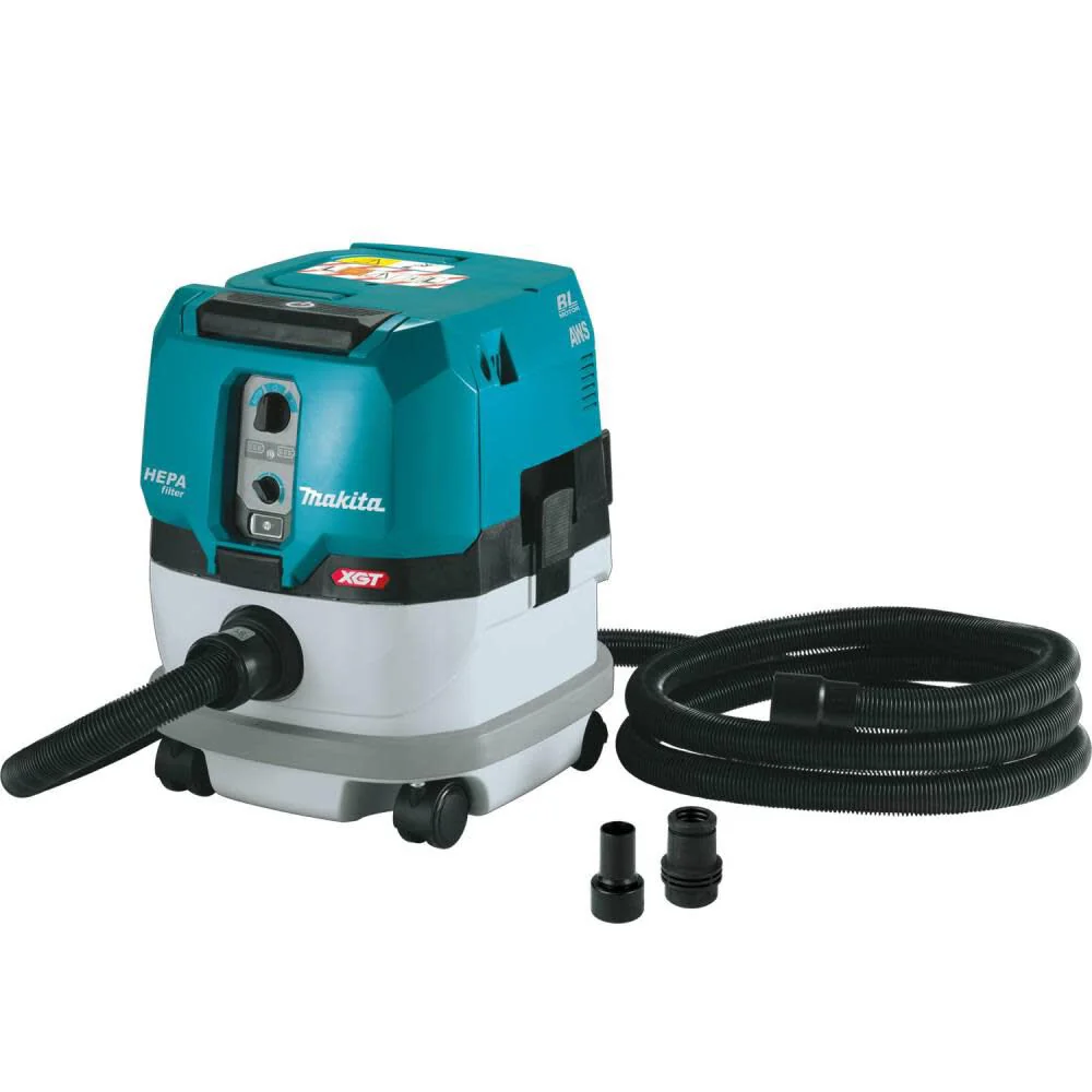 Makita (GCV02PMX) 40V Max XGT Brushless Cordless 2.1 Gallon HEPA Filter Dry Dust Extractor Kit - Image 2