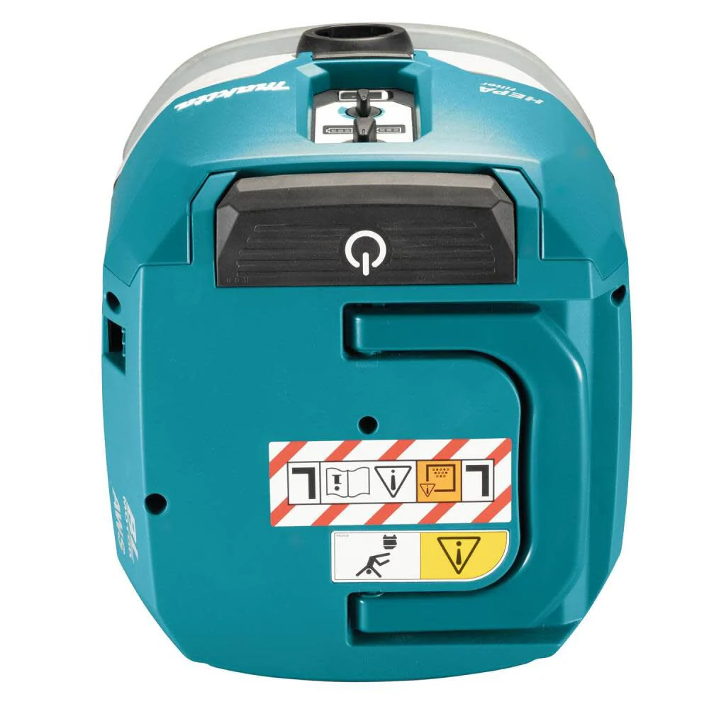 Makita (GCV02ZU) 40V Max XGT️ 2.1 Gallon HEPA Dry Dust Extractor AWS️ (Bare Tool) - Image 3