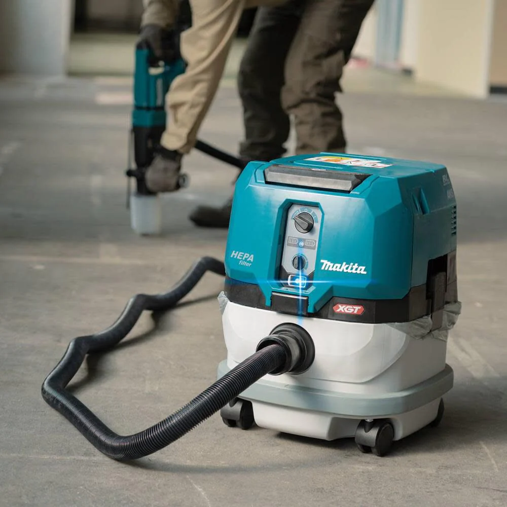 Makita (GCV02ZU) 40V Max XGT️ 2.1 Gallon HEPA Dry Dust Extractor AWS️ (Bare Tool) - Image 6