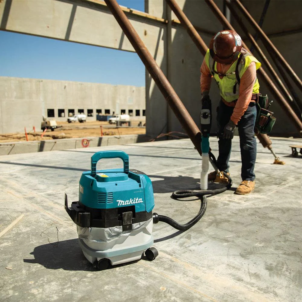Makita (GCV02ZU) 40V Max XGT️ 2.1 Gallon HEPA Dry Dust Extractor AWS️ (Bare Tool) - Image 7