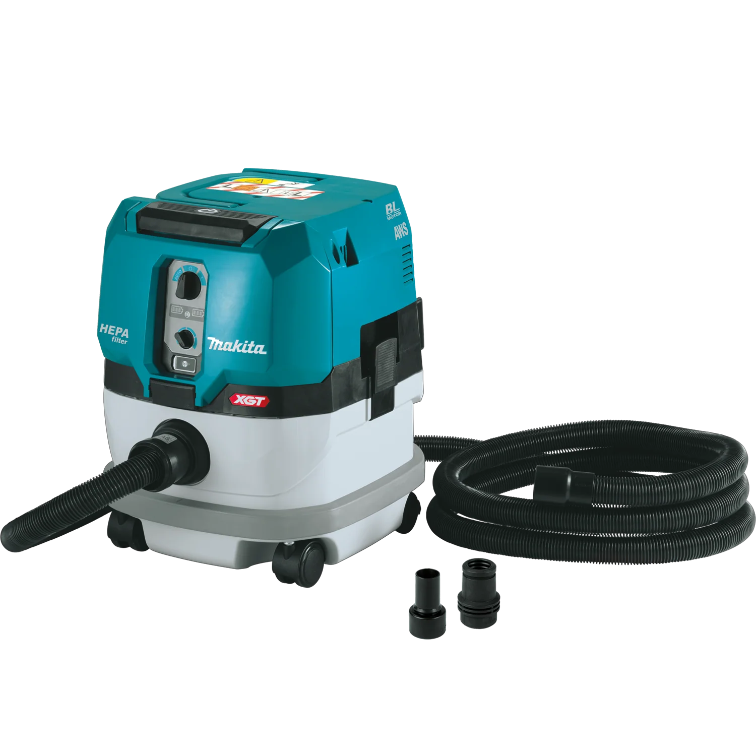 Makita (GCV02ZX) 40V Max XGT Brushless Cordless 2.1 Gallon HEPA Filter Dry Dust Extractor, AWS Capable (Bare Tool)