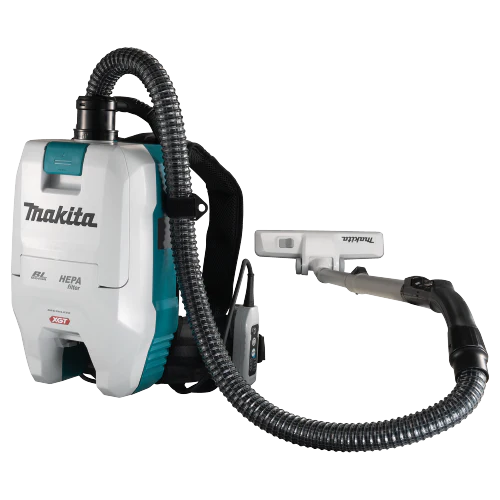 Makita GCV05ZX 40V max XGT Brushless Cordless 2 Quart HEPA Filter Backpack Dry Vacuum, Tool Only