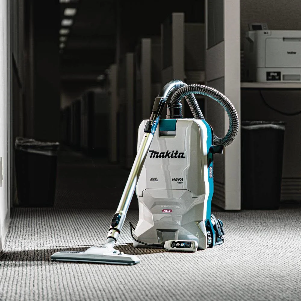 Makita GCV08PM 40V MAX XGT 6 Quart HEPA Filter Backpack Dry Vacuum Brushless Cordless Kit - Image 8