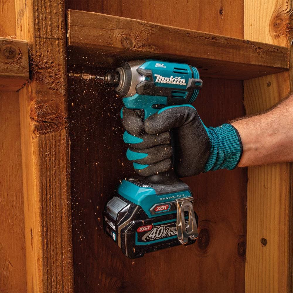 Makita GDT02D 40V Max XGT Impact Driver 2.5Ah Kit - Image 4