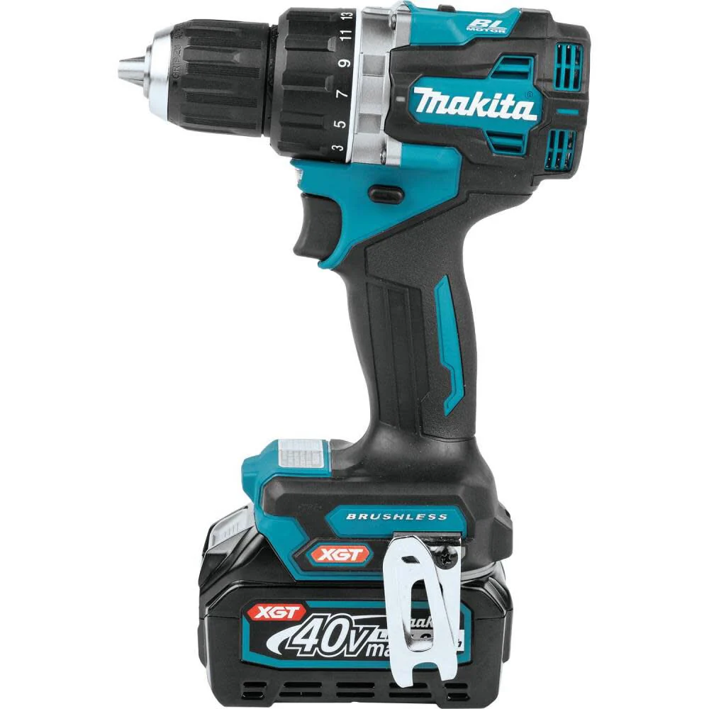 MAKITA 40V Max (GFD02D) XGT Compact Brushless Cordless 1/2" Driver‑Drill Kit (2.5Ah) - Image 2